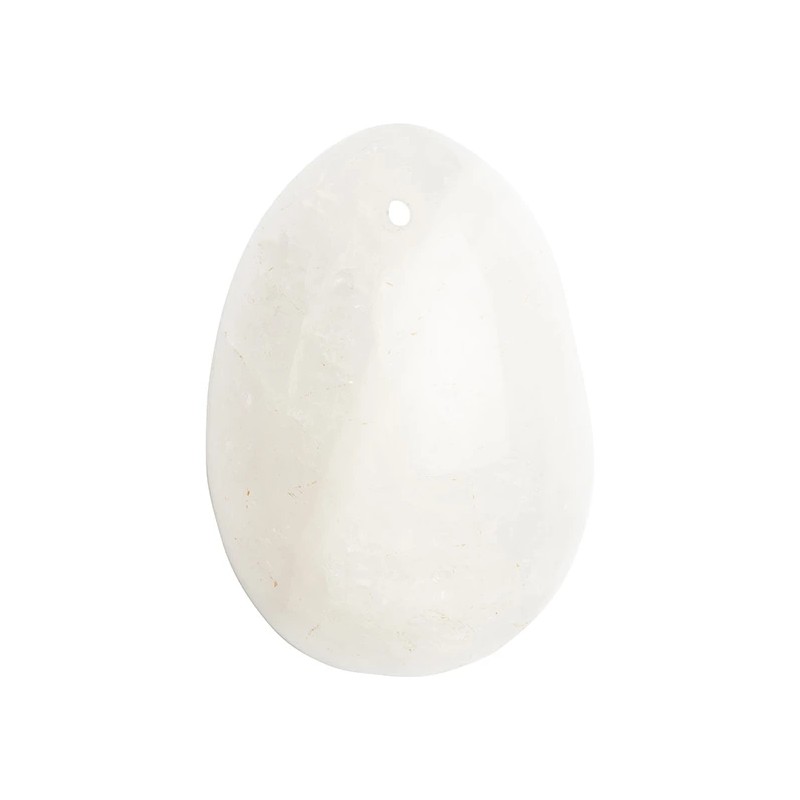 Kulki gejszy - La Gemmes Yoni Egg Set Clear Quartz